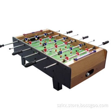 brown short leg soccer table